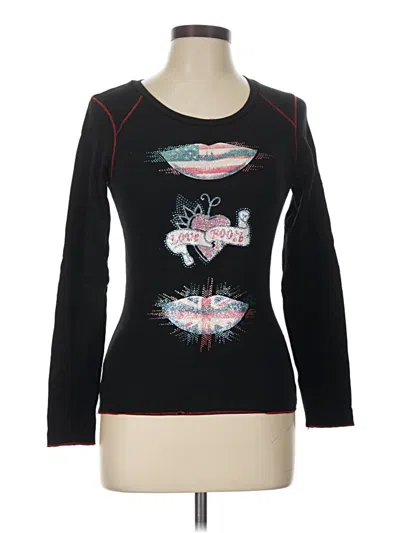 Pre-owned Pepe Jeans Long Sleeve T-shirt In Black