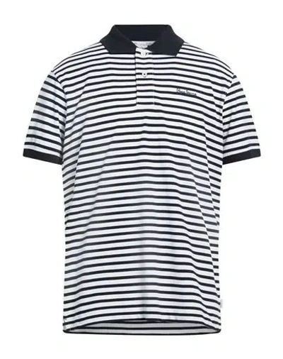 Pepe Jeans Man Polo Shirt Midnight Blue Size Xs Cotton