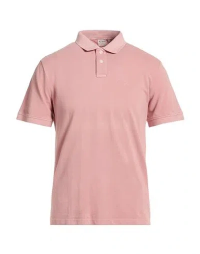 Pepe Jeans Man Polo Shirt Pink Size M Cotton