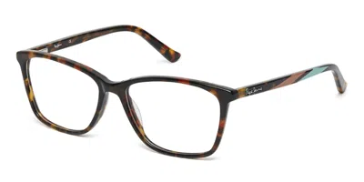 Pepe Jeans Marge Pj3320 Women's Glasses, Tortoiseshell, Size 53 In Brown