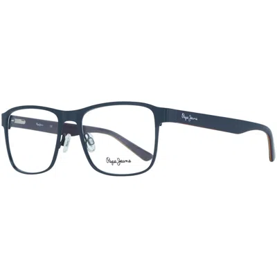 Pepe Jeans Men' Spectacle Frame  Pj1252 C353 Gbby2 In Blue