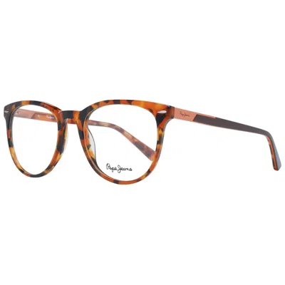 Pepe Jeans Men' Spectacle Frame  Pj3313 51c4 Gbby2 In Red