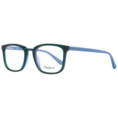 Pepe Jeans Men' Spectacle Frame  Pj3316 50c2 Gbby2 In Blue