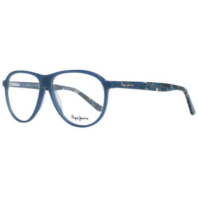 Pepe Jeans Men' Spectacle Frame  Pj3374 57c2 Oliver Gbby2 In Gray