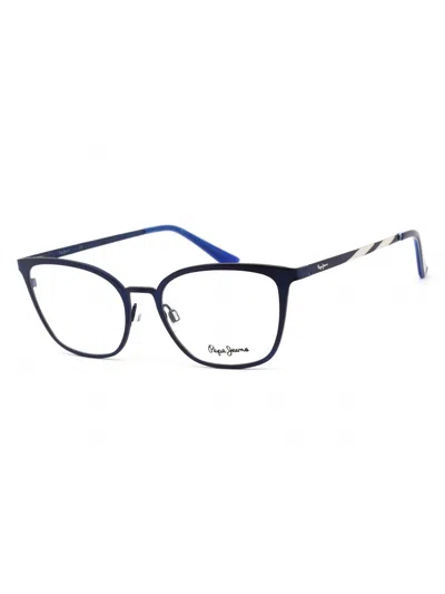 Pepe Jeans Mini Cat-eye Eyeglasses For Women In Blue