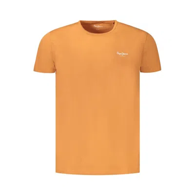 Pepe Jeans Orange Cotton Men T-shirt