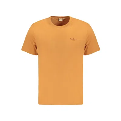 Pepe Jeans Orange Cotton T-shirt