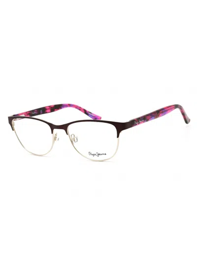 Pepe Jeans Oval Eyeglasses For Women - Pj1273 Style In Brown