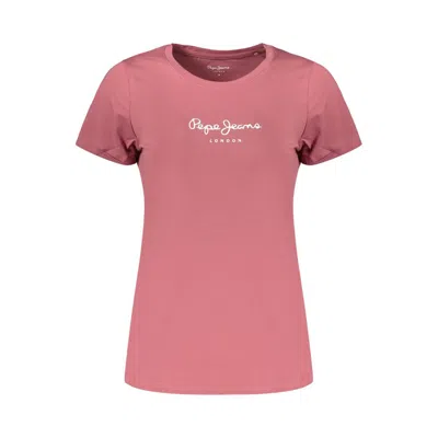 Pepe Jeans Pink Cotton Women's T-shirt