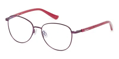 Pepe Jeans Pj1297 Men's Glasses, Purple, Size 51