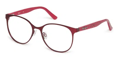 Pepe Jeans Pj1299 Men's Glasses, Red, Size 53