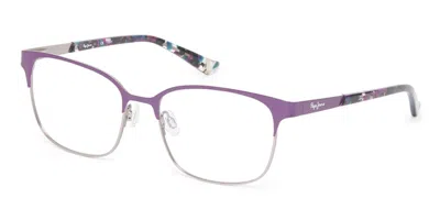 Pepe Jeans Pj1301 Men's Glasses, Purple, Size 53