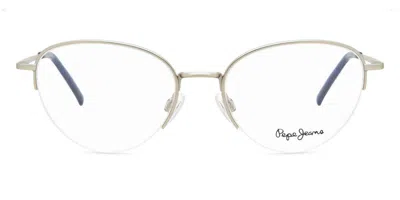 Pepe Jeans Pj1339 Men's Glasses, Grey, Size 50 In Gray