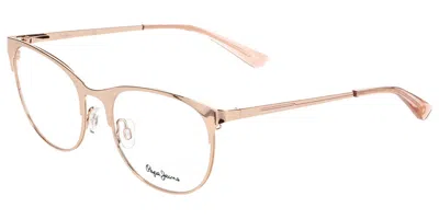 Pepe Jeans Pj1378 Women's Glasses, Gold, Size 52