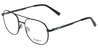 Pepe Jeans Pj1382 Men's Glasses, Black, Size 52