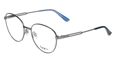 Pepe Jeans Pj1415 Men's Glasses, Grey, Size 54 In Gray