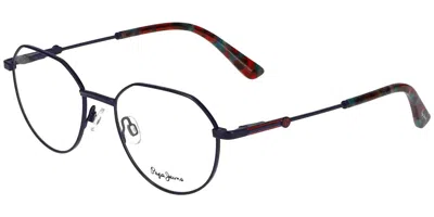 Pepe Jeans Pj1434 Men's Glasses, Blue, Size 53