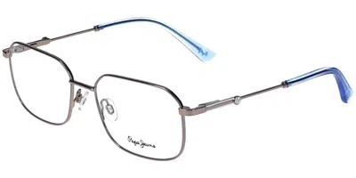 Pepe Jeans Pj1435 Men's Glasses, Grey, Size 55 In Gray