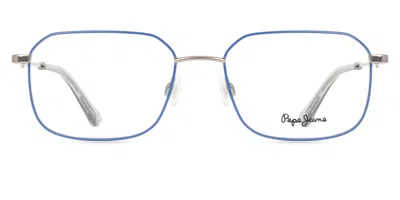 Pepe Jeans Pj1435 Men's Glasses, Grey, Size 55 In Multi