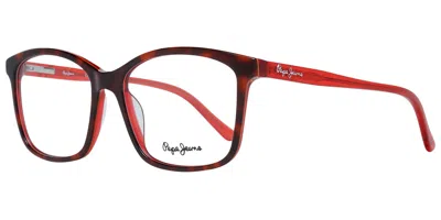 Pepe Jeans Pj3269 Women's Glasses, Red, Size 52