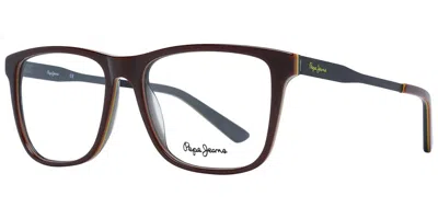 Pepe Jeans Pj3290 Men's Glasses, Brown, Size 53