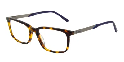 Pepe Jeans Pj3404 Men's Glasses, Tortoiseshell, Size 54 In Brown