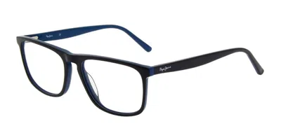 Pepe Jeans Pj3412 Men's Glasses, Black, Size 56 In Multi