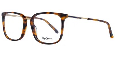 Pepe Jeans Pj3413 Men's Glasses, Tortoiseshell, Size 56 In Brown