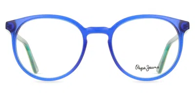 Pepe Jeans Pj3432 Men's Glasses, Blue, Size 50