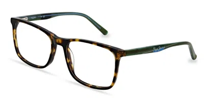 Pepe Jeans Pj3441 Men's Glasses, Tortoiseshell, Size 53 In Brown