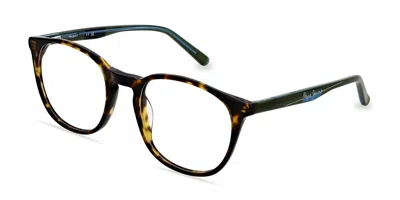 Pepe Jeans Pj3442 Men's Glasses, Tortoiseshell, Size 51 In Brown
