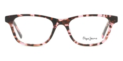 Pepe Jeans Pj3455 C2 Women's Glasses Pink Size 49 - Free Lenses - Blue Light Block Available