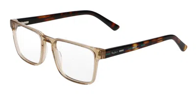 Pepe Jeans Pj3485 Men's Glasses, Brown, Size 53
