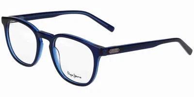Pepe Jeans Pj3530 Men's Glasses, Blue, Size 52