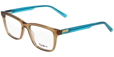 Pepe Jeans Pj3533 104 Men's Glasses Brown Size 53 - Free Lenses - Blue Light Block Available