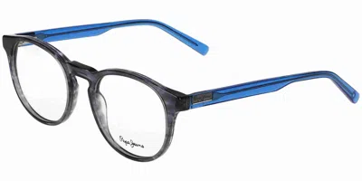 Pepe Jeans Pj3534 Men's Glasses, Grey, Size 51 In Blue