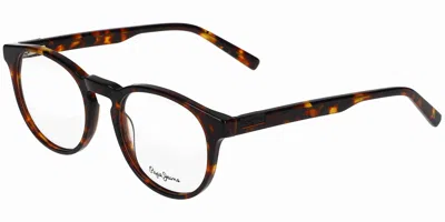 Pepe Jeans Pj3534 Men's Glasses, Tortoiseshell, Size 51 In Brown