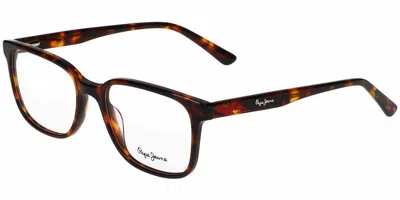 Pepe Jeans Pj3577 106 Men's Glasses Tortoiseshell Size 53 - Free Lenses - Blue Light Block Available In Brown