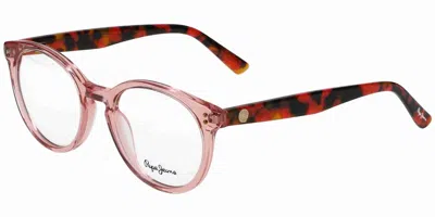 Pepe Jeans Pj3606 Women's Glasses, Pink, Size 49