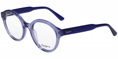 Pepe Jeans Pj3629 Women's Glasses, Blue, Size 50