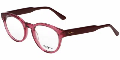 Pepe Jeans Pj3630 Women's Glasses, Pink, Size 50