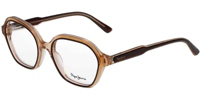 Pepe Jeans Pj3636 Women's Glasses, Brown, Size 53