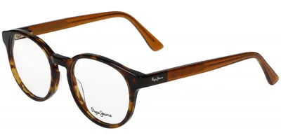 Pepe Jeans Pj3642 Men's Glasses, Tortoiseshell, Size 50 In Brown