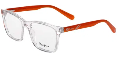 Pepe Jeans Pj4073 Men's Glasses, Clear, Size 47 In Transparent