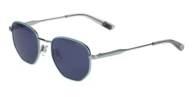 Pepe Jeans Pj5195 809 Men's Sunglasses Blue Size 51 In Silver