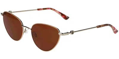 Pepe Jeans Pj5236 455 Women's Sunglasses Pink Size 54 In Gold