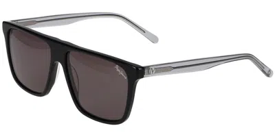 Pepe Jeans Pj7401 009 Men's Sunglasses Black Size 58
