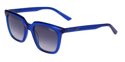 Pepe Jeans Pj7408 613 Men's Sunglasses Blue Size 52