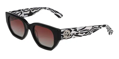 Pepe Jeans Pj7411 075p Women's Sunglasses Black Size 52
