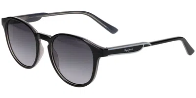 Pepe Jeans Pj7430 017 Women's Sunglasses Black Size 53